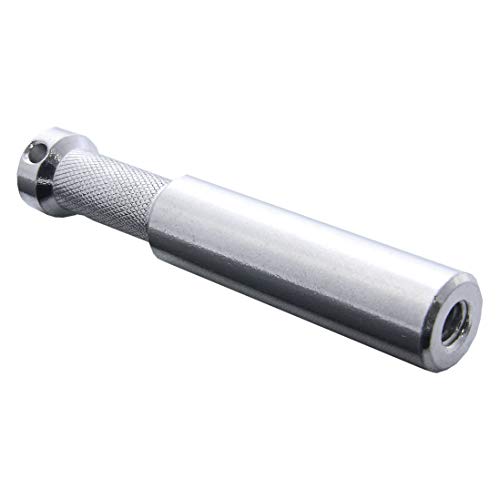 Image of Kupo 5 /8 inch Baby Stud with 3 /8 inch-16 Female Thread, 3.5 inch Long Knurled Aluminum Stud for Mounting Lights, Accessories, Tripods, Suction Cups, and Grip Equipment (KG016512)