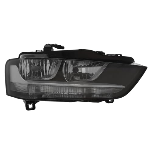 XYZ Parts Replacement Headlight Assembly Electric Adjustment Black Inner Halogen Compatible With Audi A4 Mk3 B8 8K Estate & Saloon 2011-2016 For UK Drivers Side Right Hand