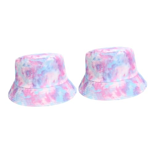 Chapeaux de pêcheur style fedora en tissu violet pour la plage et le voyage en lot