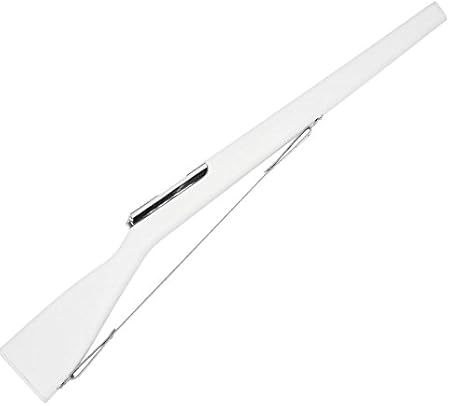 Amazon Com Director S Showcase Elite 5 Color Guard Rifle 37 5 Silver Bolt White Strap Sports Outdoors
