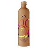 Soof Sirup - Ingwer, Pfeffer, Zitrone & Apfelsirup - natürlicher Getränkesirup - Getränkekonzentrat ohne Zusatzstoffe 100% natürlich, 0% Müll - bis zu 20-38 Portionen gemischt mit Wasser - 340ml