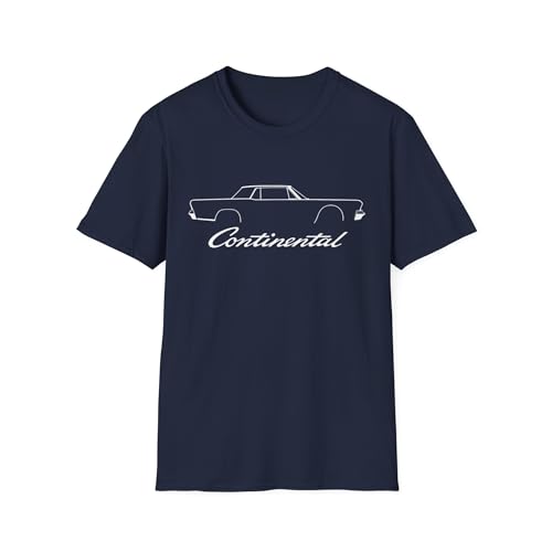 Camiseta Continental Classic de 1961: estilo retro ideal para concentraciones de coches clásicos