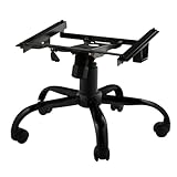 【訳有り】【アウトレット】レカロ SR/LX ブリッド (405ｘ260サイズ) 対応 オフィスチェアー変換ベースキット ゲーミングチェア (Black)