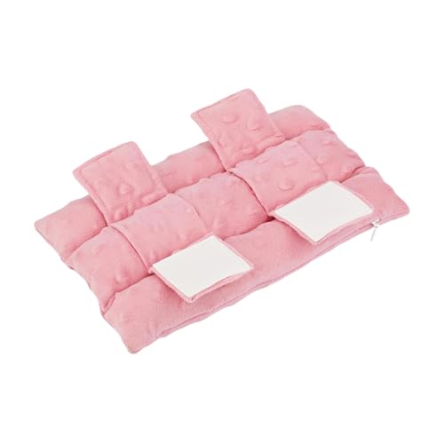 Generic アームストラップクッション ネックパッド メンズ レディース 快適性向上 パッド入り 軽量 肘ブレース 持ち運び ソフト ショルダーサポートパッド, Pink