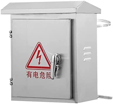 Distribution Boxelectrical Boxes Outdoor Stainless Steel Electrical Enclosure Box, Ip67 Waterproof Junction Box Wall-Mounted Universal Project Box, with Mounting Plate Di(One Color-H80*L60*H20Cm)