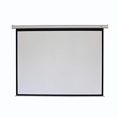 Tela Elétrica com Controle Remoto sem Fio Voltagem 110, Tes, Branco, 100', Pacote de 1