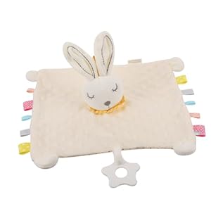MOTHNUR Hasen-Schmusetuch mit Beißring