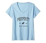 Photo Gallery donna prosperità west virginia wv vintage atletico nero sport de maglietta con collo a v Photo Gallery donna prosperità west virginia wv vintage atletico nero sport de maglietta con collo a v