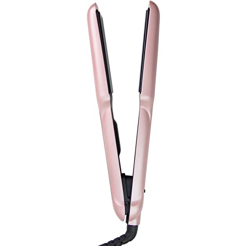 Image of ANGENIL Straighteners Curls and Straightening, 4.1 cm Wide Plates, Hair Straightener, Straightener, Ceramic Ion Technology, 150 C - 230 C, Dual Tension, Heat Protection Mat for Straighteners Bag