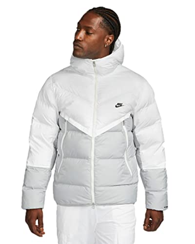 NIKE Sportswear Storm-FIT Windrunner Herren PRIMALOFT® Jacke Weiß Grau...