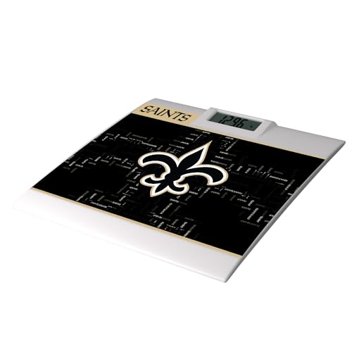 Balanza de baño digital Keyscaper New Orleans Saints
