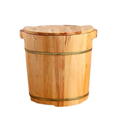 Spa de pies de madera para masaje y pedicura