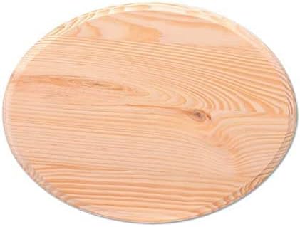 Better Crafts Oval Large Wood Plaque, 9 x 12 inch Perfect for Unfinished Wood Crafts Projects! Pack of 2