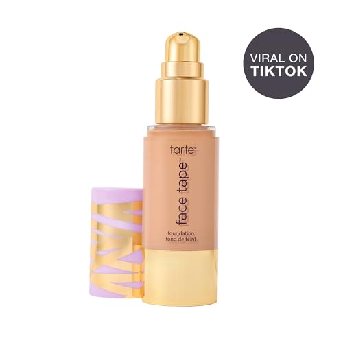 Image of tarte face tape foundation - Full-Coverage 12hr Waterproof Makeup, Hydrating & Smoothing with a Natural Matte Finish for Transfer-Proof Comfortable Long-Wear Foundation, Vegan & Cruelty-Free