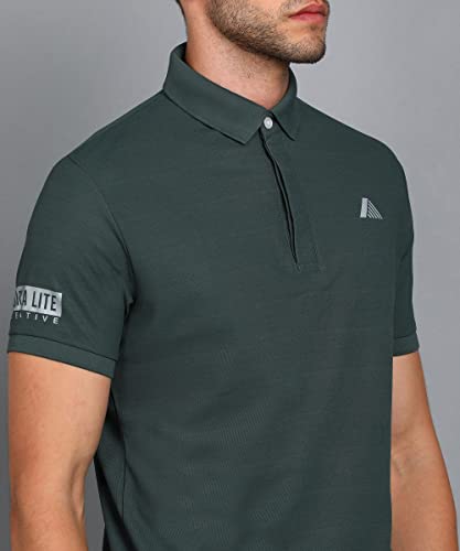 Image of Alan Jones Clothing Men's Cotton Slim Fit Polo T-Shirt