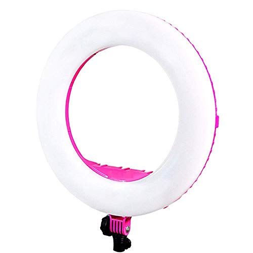 Ringlicht Mobile Anchor Live-Übertragung Ring Selfie Beauty Beauty Fotokamera LED Fülllicht Shooting Light (Farbe: Pink, Größe: