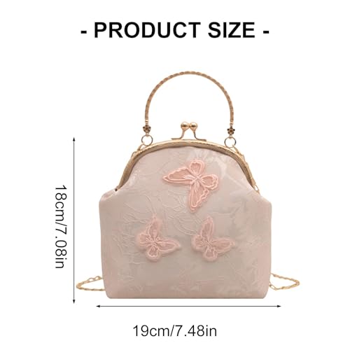 Chinese Styles Crossbody Bag For Women Dumpling Clutches Purse With Kiss Trendy Shoulder Handbag Gifts Fashion Handbag3