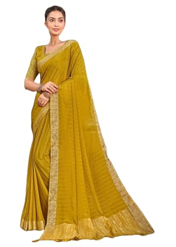 Sari traditionnel en crêpe de soie ample taille XX-Large pour femme 11569