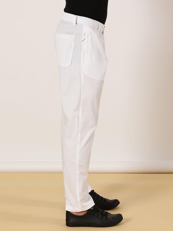 Image of BEEVEE Solid Lounge Wear Bottoms for Men