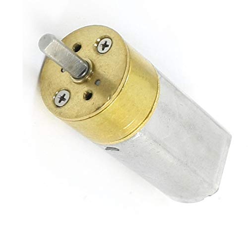 Aexit 50RPM 12V 3mm�V���t�g�~�jDC�M�A�{�b�N�X���[�^�[�A�X�}�[�g�J�[�p(50rpm 12 V 3 mm Arbre Mini DC Geared Gear Box Moteur pour Smart Car