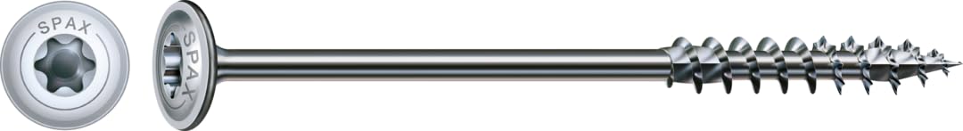 HI.FORCE, 6 x 200 mm, 50 pieces, partial thread, flat head, T-Star plus T30, 4CUT, Wirox - 0251010602005