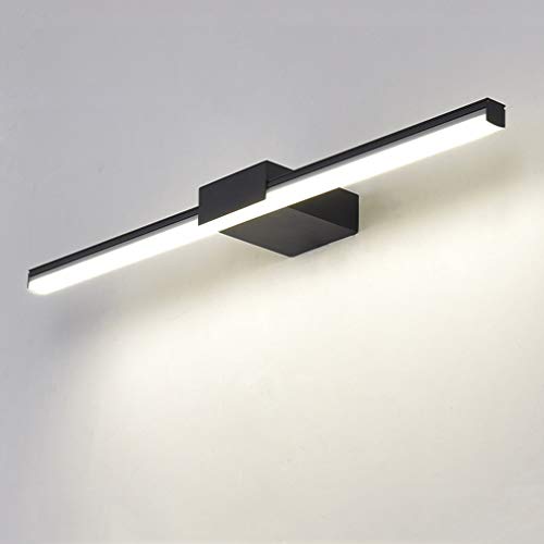 HKLY Lámpara de Espejo Baño LED, Prueba de Agua IP44 Aluminio Iluminación Luz Blanca Neutra 4000K Contra Niebla Aplique de Baño Acrílico Luz,100cm Cover