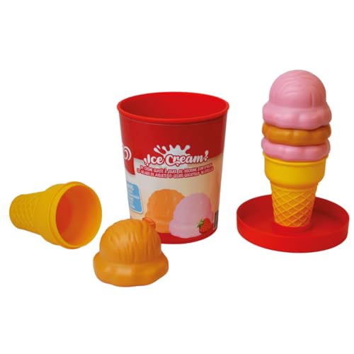 Casdon Miko Glace Jouet, Fraise et Caramel, Dès 2 Ans