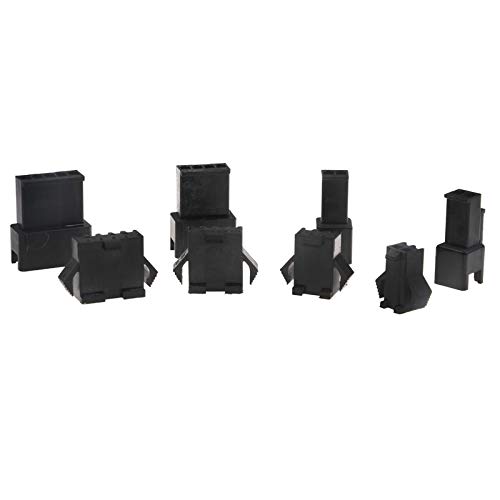 560 connettori a ponte per cavo da 2,54 mm, colore nero, kit di terminali a spina 2P-13P