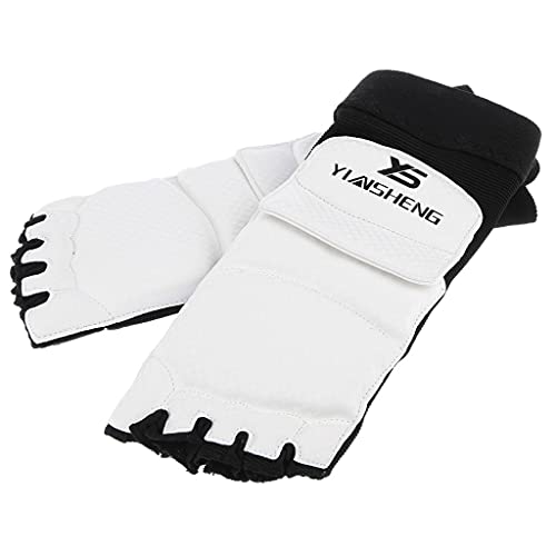 Colcolo Protetores de pé protetores de tornozelo para Muay Thai Taekwondo Boxe Sparring - GG