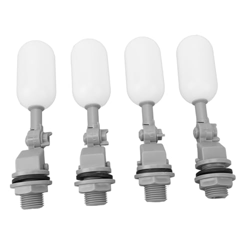 Float Ball Valve, 1/2 Inch Pipe Thread Water Float Valves ABS and PE Water Control for