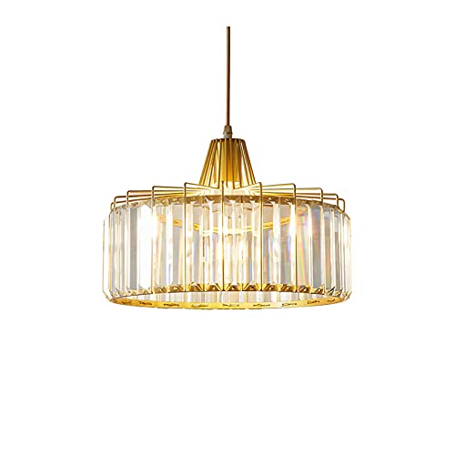 Plafonnier cristal suspendu pour restaurant et bar chic luminaire de couloir