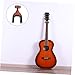 JOINPAYA Guitar Wall Hanger Hook Holder Bracket for Acoustic Bass Ukulele Mandolin Safe for All Finishes Easy Installation with Screws Included Space Saving Design