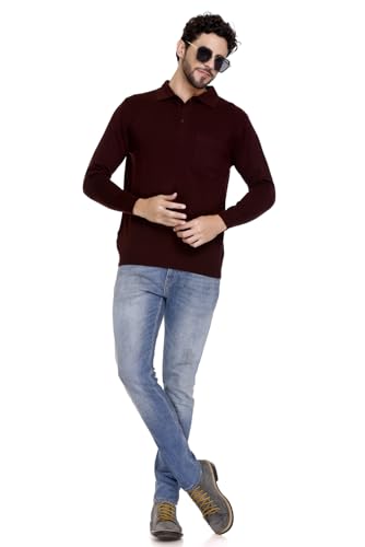 Image of In Love Men's Cotton Blend Warm Winter Wear Top Full Sleeves