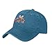 Faux Yarn happys Easter Sublimation Desig Hat for Women Fashion Washed Cyan Blue