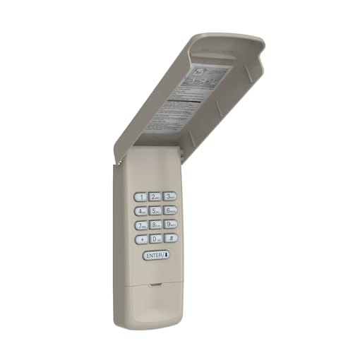 Mando de pared para garaje compatible con Chamberlain para abrir la puerta sin usar llaves 2