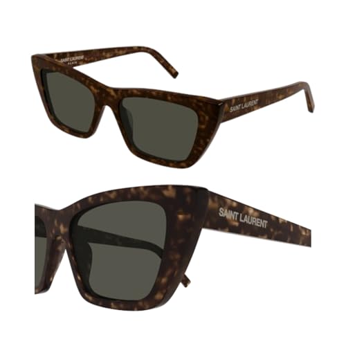 SAINT LAURENT SL 276 MICA Cat-Eye Sunglasses With Eyewear Kit Bundle - High Bridge Fit - Women's Designer Sunglasses2