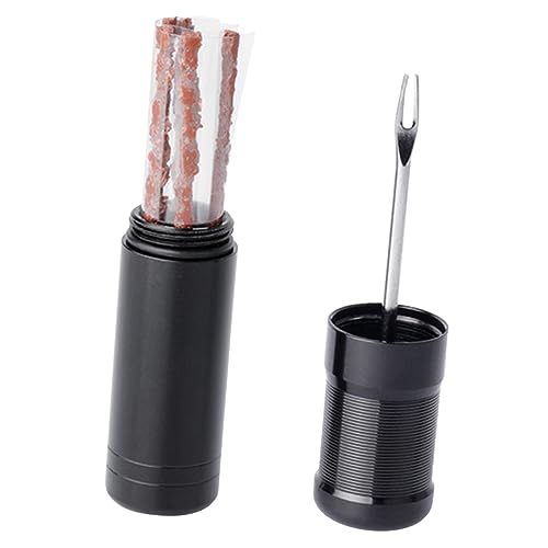Cabilock 1Set Bike Tire Repair Tool Kit Vacuum Tire Repairing Tools with Bars Easy to Use Fork for Reliable Black Repairing for Bicycles