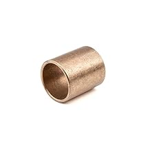 Manitou Bearing Bronze Bushing Straight - Self-Lubricating - 1 1/2" Inner Diameter, 1 3/4" Outer Diameter, 2" Length, 0.61 lb, Oil Filled