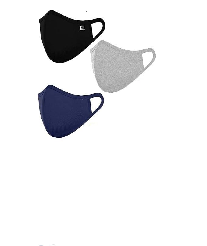 Hosiery Cotton Mask, Reusable and Washable Face Masks