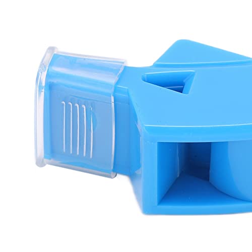 Silbato plástico para exteriores con cinta y clip miniatura 6