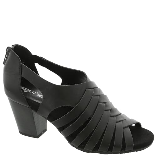 Sandale à talon femme noire 37 XL pour vos soirées d'été