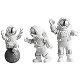 【EL DISEÑO】 - Arte de astronautas estatua de arte moderno astronauta. Divertido y educativo tanto para niños como para niñas. Las manualidades de juguetes educativos pueden ayudar al niño a comenzar su viaje al espacio. Para limpiar, espolvoree con un cepillo suave o un paño.