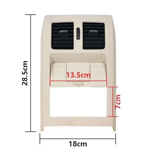 Ventilation Passat B6 CC Grille d'Évent Climatisation Ajustable et Cendrier Intégré - 3