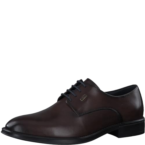 s.Oliver Herren Anzugschuhe aus Leder Oxford, Braun (Brown), 41 EU – Ansicht 1
