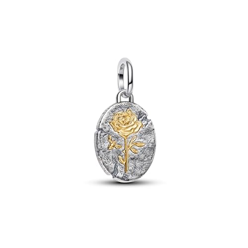Pandora ME 764087C00 rosa Medaillon Charme
