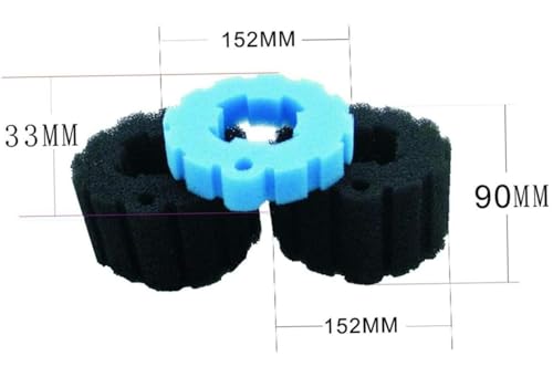 Repuesto de espuma para filtro de estanque miniatura 4
