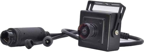 Filaire 3MP PoE IP Caméra Mini Case Caméra de Sécurité Réseau 3.0MP Haute Résolution PoE IP Suveillance Grand Angle 2.1mm Objectif Fixe Pas de Fonction...