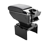 La caja del reposabrazos está hecha de plástico PU y ABS, que es duradero. El diseño clásico y simple decorará vívidamente el encanto de su automóvil con la máxima durabilidad y una larga vida útil.