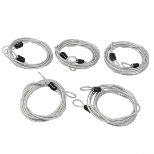 Guaya de Acero 2m x5 Plata miniatura 6