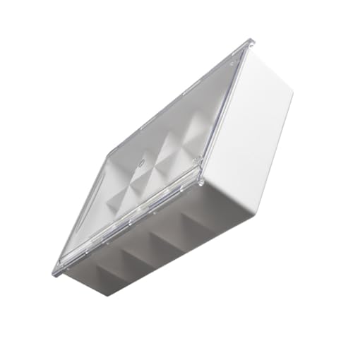 healvian 下着収納ケース プラスチック製 抽?式仕切り付き 靴下 ネク整理用透明オーガナイザー 小物整理ボックス 家用クローゼット収納